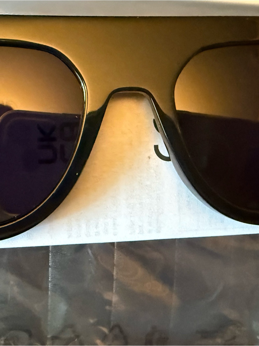 Victoria Beckham Black Sunglasses